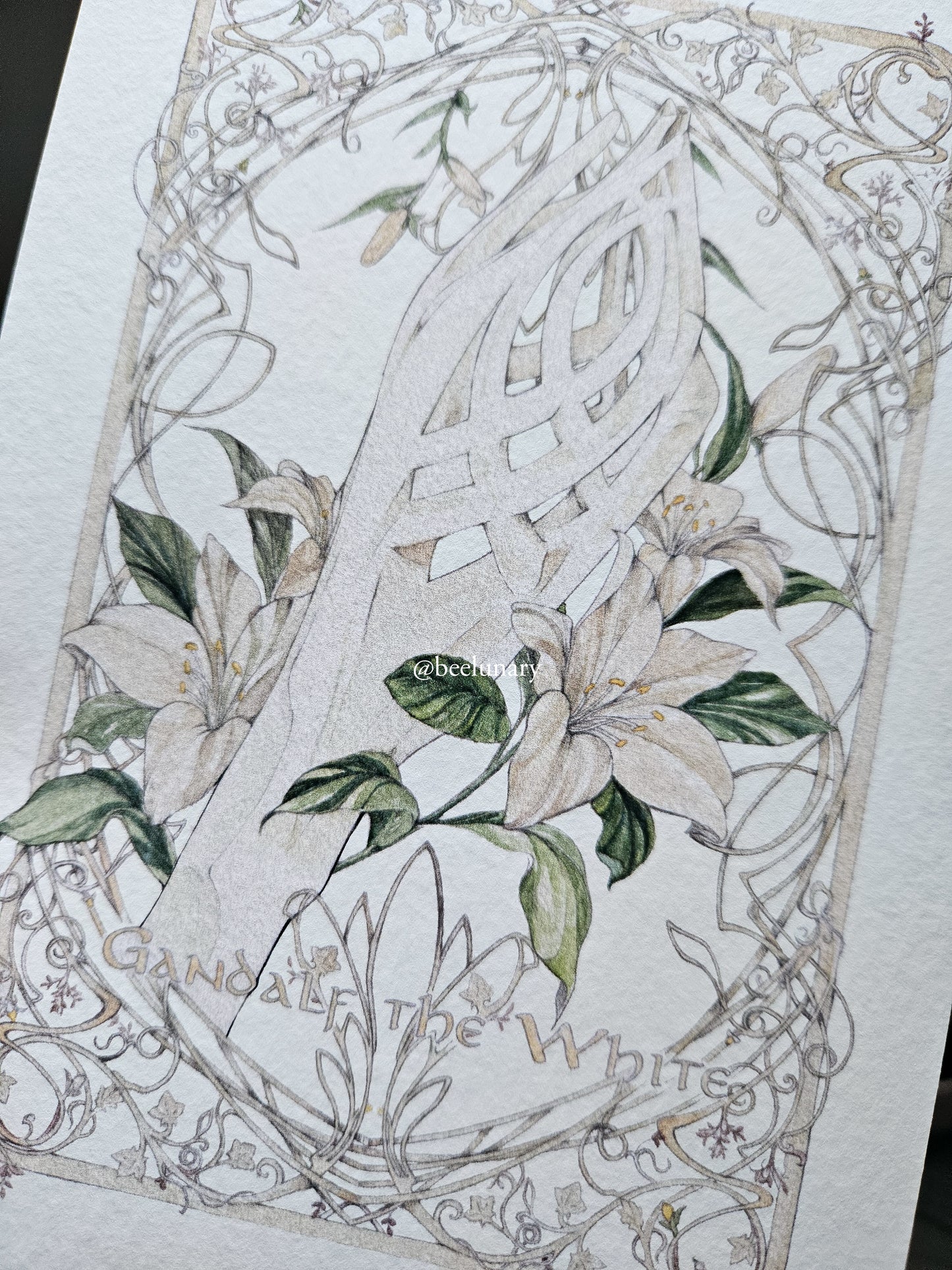 Gandalf The White | Art Print