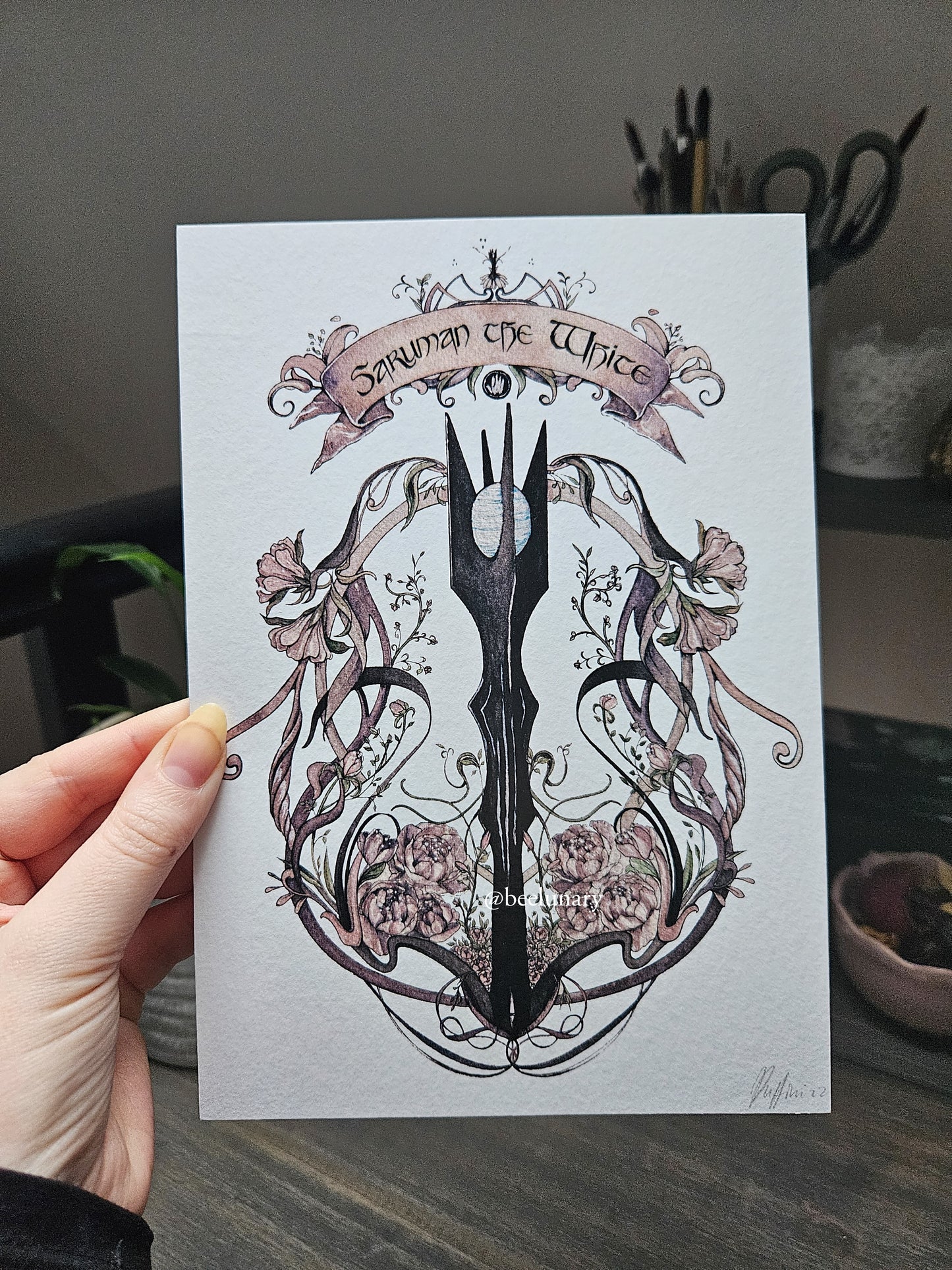 Saruman The White | Art Print