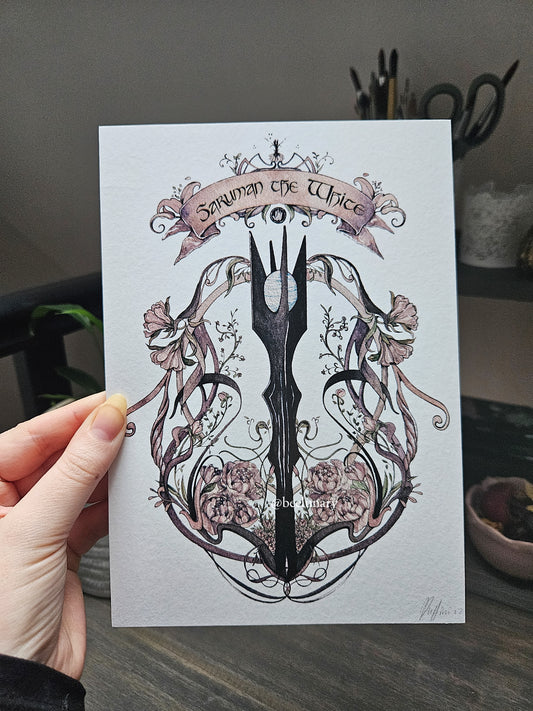 Saruman The White | Art Print