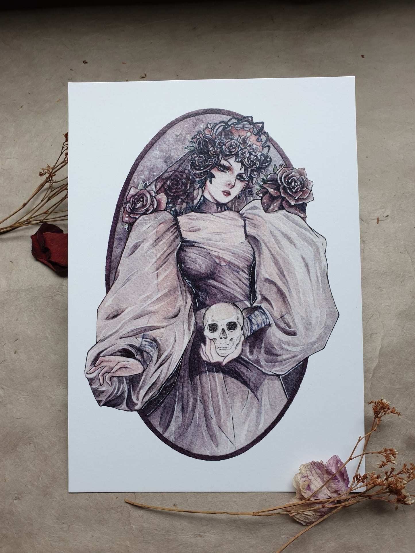 Skeleton Queen | Art Print