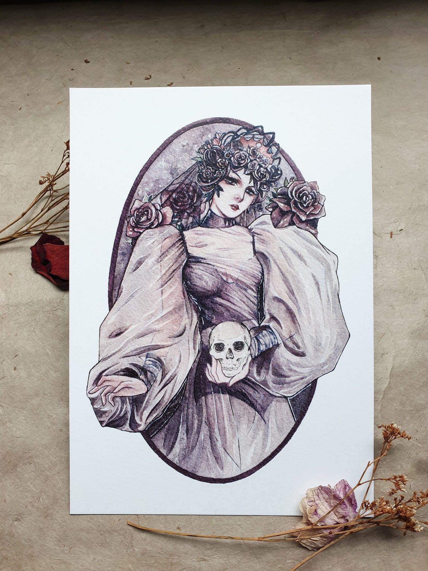 Skeleton Queen | Art Print