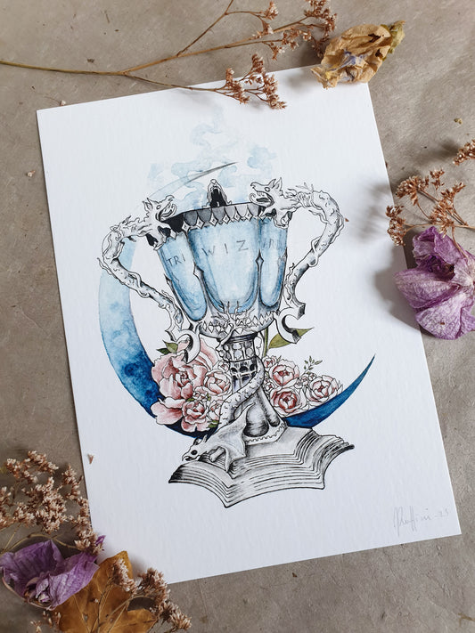 Trophée des Trois Sorciers | Art Print