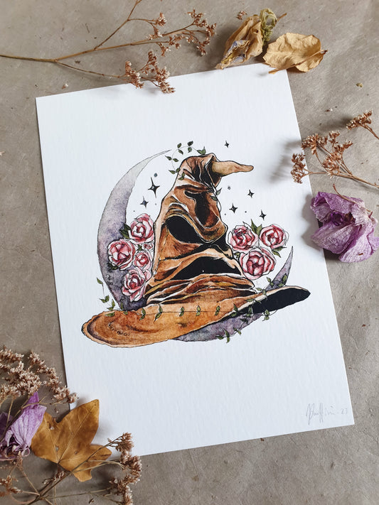 Fine Art Print | Magic Sorting Hat