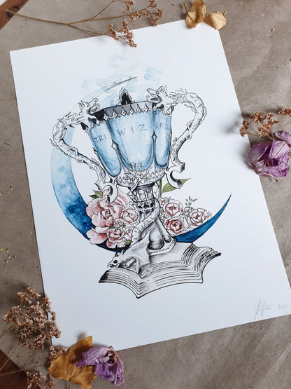 Trophée des Trois Sorciers | Art Print