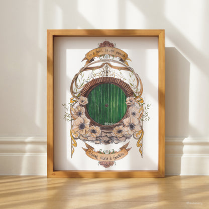 Hobbit Door | Art Print