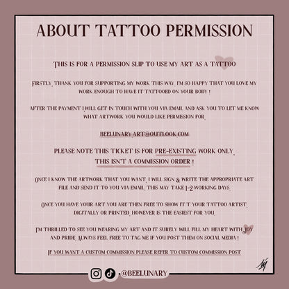 Tattoo Permission